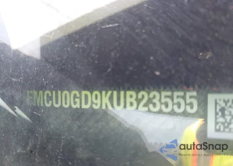 2019 Ford Escape Se из США, поврежденный, VIN 1FMCU0GD9KUB23555